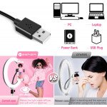 Wholesale 10 inch Selfie Ring Light with Table Top Stand & Cell Phone Holder for Live Stream, Makeup, YouTube Video, Photography TikTok, & More Compatible with Universal Phone (Black)